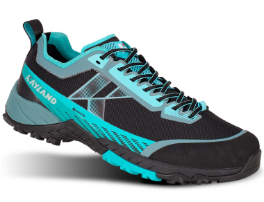 Women's low-cut hiking shoes Kayland Tuono WS Teal Azure - for fast hikes on challenging terrain