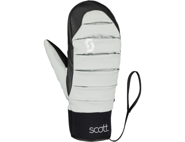 Women's Ski gloves mittens Scott Ultimate Primaloft WS Mittens Light Grey 2024