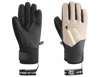 Women's ski gloves Picture Organic Kakisa Gloves Roebuck 2025