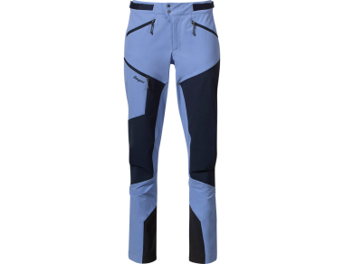 Women's Softshell pants Bergans Tind Softshell Pants Women Blueberry Milk / Navy Blue 2024