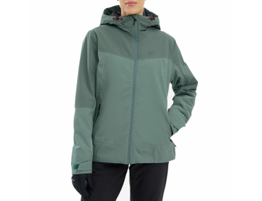 Women’s hardshell jacket *Five Seasons Eiger Shell Jacket W Sage Green* – a waterproof jacket with light insulation, Swedish quality at a great price! Order now!