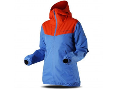 Women's Hardshell jacket Trimm EXPED Lady 2.5L Jeans Blue / Orange