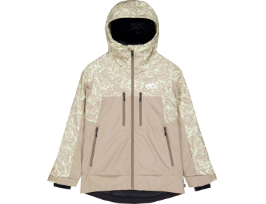 Women's insulated ski jacket Picture Organic Exa Jacket in Textury Print Roebuck – featuring all the details, unique design, and complete protection! Order now on the website!