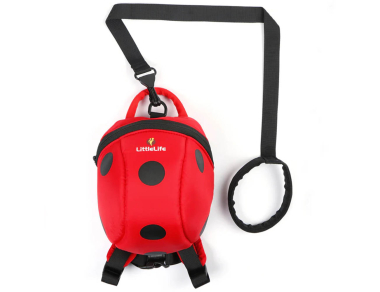 LittleLife Toddler Backpack Ladybird