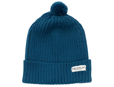Order on the website a warm children's winter hat Devold Skolma Merino Beanie Kid Flood made of merino wool⭐