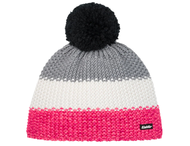 Kids winter hat Eisbär Star Pompon MÜ Кids 142 Pink / White / Gray
