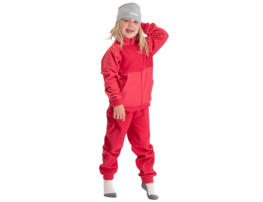 Bergans Lilletind Fleece Set Kids Light Alpine Rose / Alpine Rose