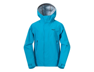 Bergans Junior 3L Shell Jacket Aqua Lagoon