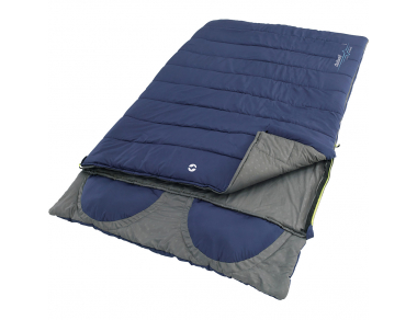 Outwell Contour Lux Double Sleeping Bag Imperial Blue 2023