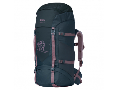 Bergans Birkebeiner Jr 40L Backpack Orion Blue / Lilac Chalk 2023