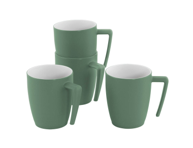 Set of four Outwell Gala 4 Person Mug Set Shadow Green - beautiful and practical addition to any dining table