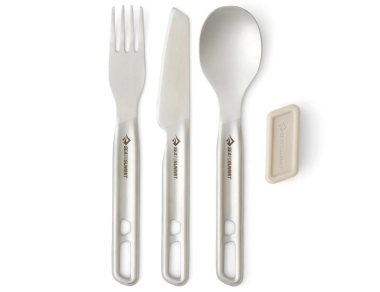 Sea to Summit Detour Stainless Steel cutlery set - lightweight, compact, and practical, stainless steel! Order on the website!