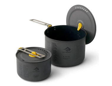 Sea to Summit Frontier Ultralight Two Pot Set – 2 pcs – two outdoor cooking pots – 1.3 L and 3 L! Order now with free delivery within 24 hours!