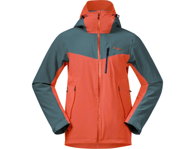 Bergans Oppdal Insulated Ski Jacket Bright Magma / Forest Frost