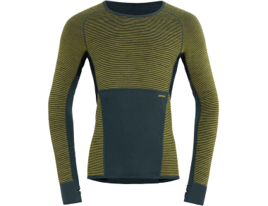 Men's reversible merino wool shirt Devold Tuvegga Sport Air Man Shirt Green 2025