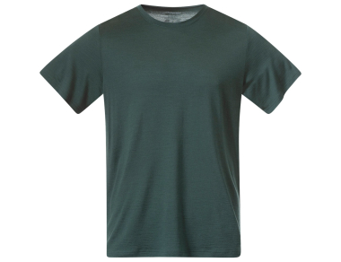 The men's merino t-shirt Whenever Merino tee duke green - high-quality merino wool for hiking and everyday use. Norwegian quality!