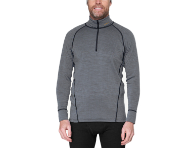 Men's merino wool Devold Duo Active Merino 205 Zip Neck Man Castlerock - The perfect choice for multi-day hikes! Order now!