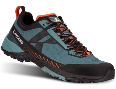 Men's low-cut hiking shoes Kayland Tuono Slate Orange - for fast hikes on hard terrain