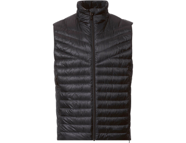 IRISHMAN 2way Black Out down vest