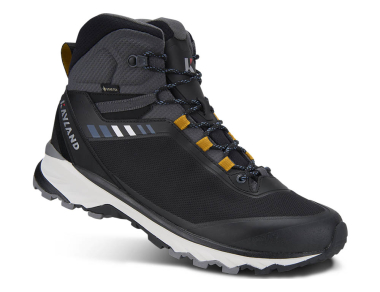 Men's hiking shoes Kayland Strider GTX Black Yellow - lightweight, comfortable, and flexible. Adaptive outsole. Gore-Tex membrane. Free delivery and 2-year warranty!