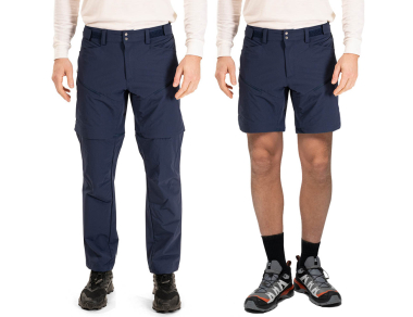 Bergans Convertible Zip-Off Softshell Pants Men Navy Blue 2025