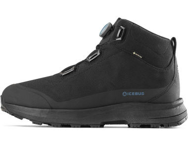 Men's Winter Trekking Boots Icebug Stavre 2 M Michelin GTX Black / Petroleum