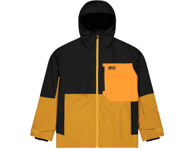 Men's Ski insulated jacket Picture Organic Nitric Jacket Black Honey Carrot 2025