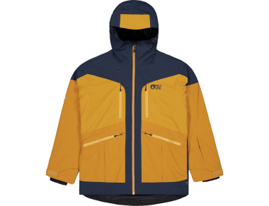 Men's ski Jacket Picture Organic Naikoon Dark Blue Camel Honey 2025