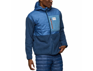 Cotopaxi Trico Hybrid Hooded Men’s Jacket Deep Sea – a warm, lightweight jacket with fleece and synthetic insulation! Order now at a great price!