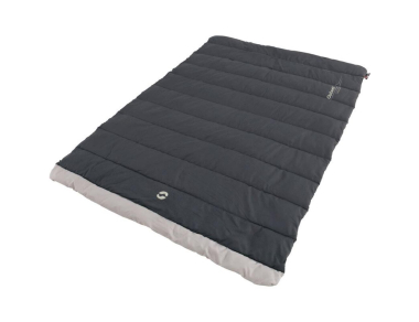 Lightweight thermal quilt Outwell Campion Duvet grey - a light, warm, and pleasant-to-the-touch camping quilt for three-season use! Buy at a great price!