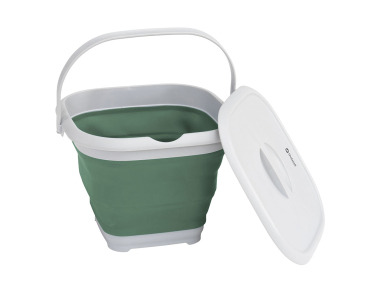 Outwell Collaps Bucket Square w/lid Shadow Green