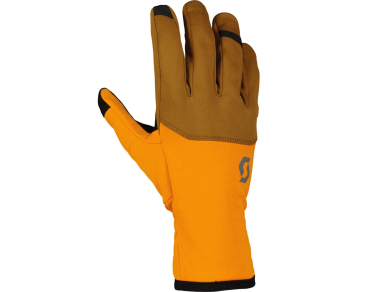 Scott Explorair Ascent Gloves Bread Brown / Flash Orange