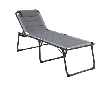 Outwell Samoa Ergo Flexi Folding Lounger – super comfortable camping lounger with 5 reclining positions and a high load capacity of up to 120 kg! Order now! Danish quality!
