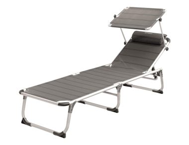 Outwell Victoria Lounger Titanium Grey