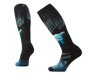 Smartwool Full Cushion Alpine Auroras OTC Socks Black – perfect for winter adventure lovers! ⭐ Exceptional thermoregulation and comfort! ⭐ Get yours now!