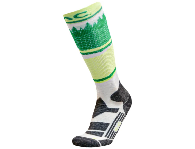 PAC SK 9.2 Merino Extra Warm Men Ski Socks White-Green
