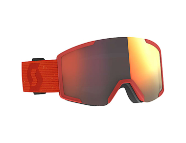 Ski goggle Scott Shield Goggle Rust Red / Solar Red Chrome 2024