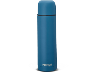 Primus Classic Light Vacuum Bottle 1.0L Summit Blue - keeps beverage hot for up to 47 h and cold for up to 61 h