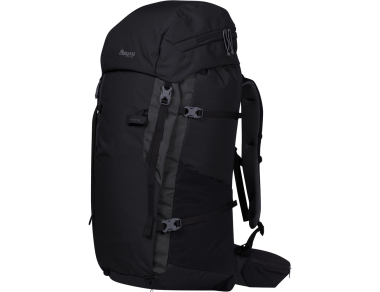 The Bergans Rondane V6 65 black hiking backpack - super strong and comfortable, with perfect weight distribution. Lots of detailed features.