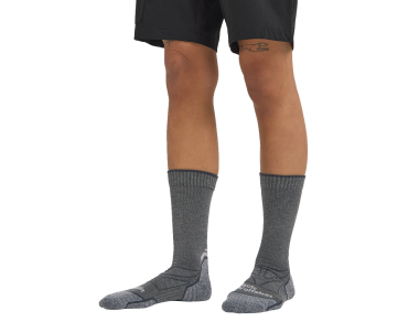 Hiking socks Jack Wolfskin Vojo Light Socks CL C Dark Grey - lightweight socks for outdoor adventures