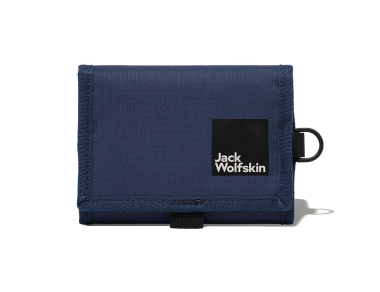 Jack Wolfskin Gutleut Wallet Midnight Sky - lightweight yet extremely durable wallet