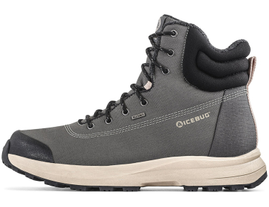 Icebug Lunne Nordic Traction BUGdri Grey / Wheat winter hiking boots – warm, waterproof shoes with Swedish quality from Icebug! Order now on the website!