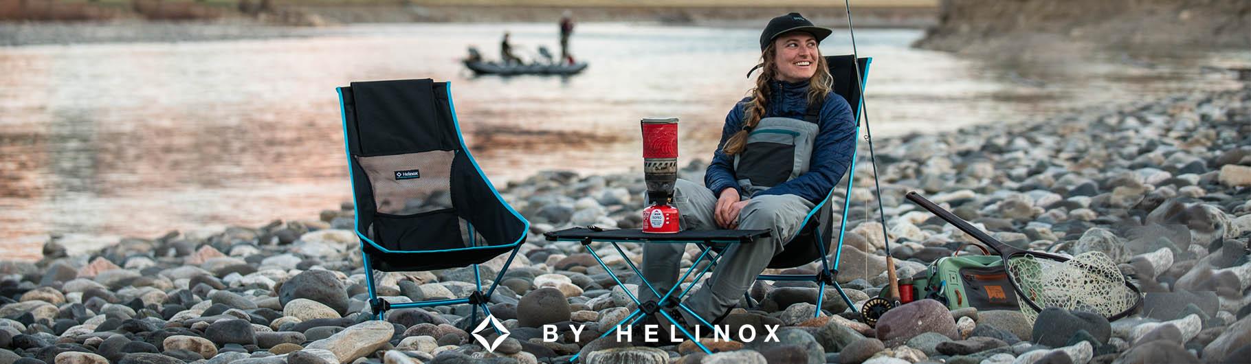Helinox-ultralight foldable tables and chairs
